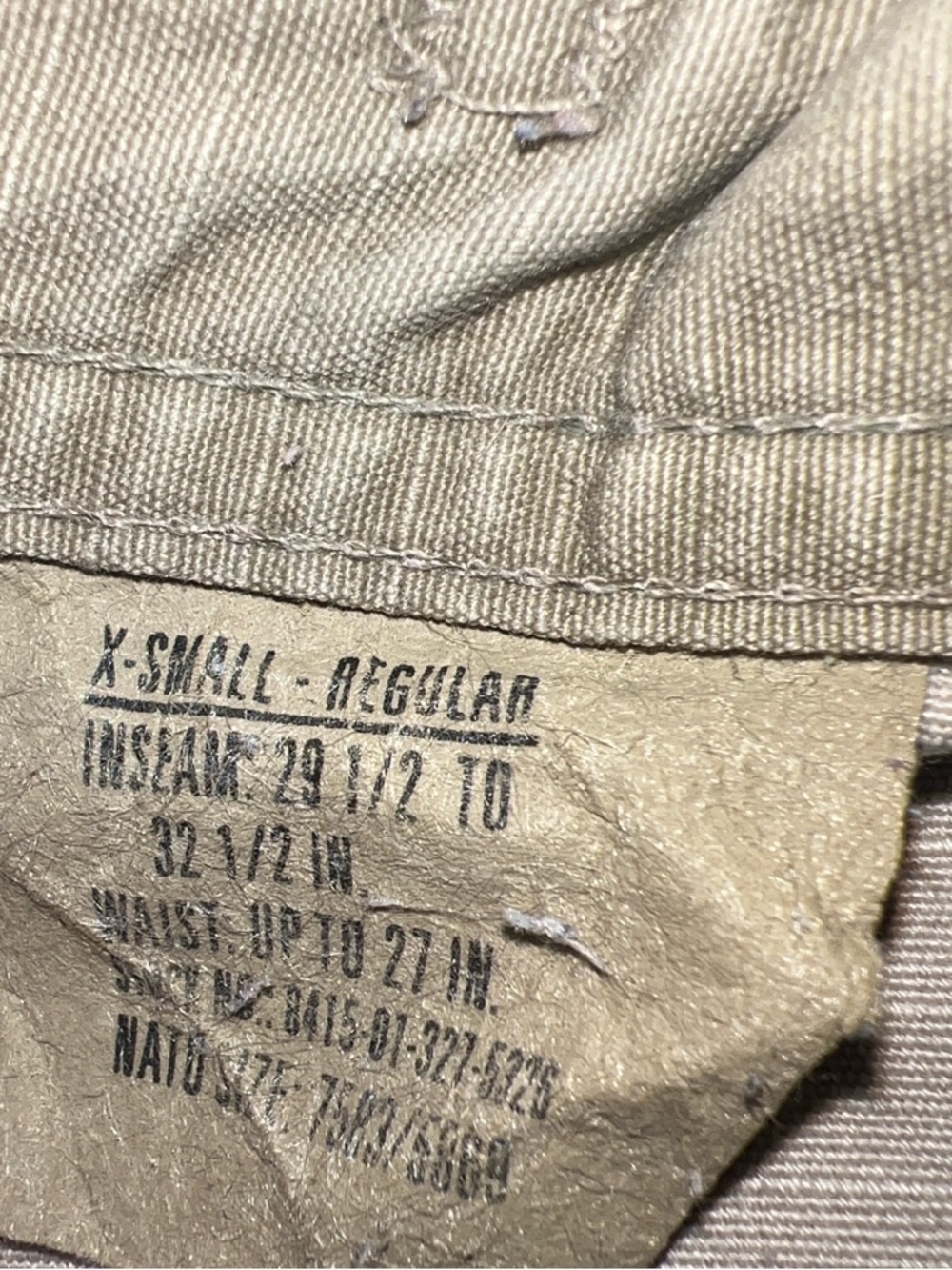 Urban Outfitters Camo Cargo Pants in Tan and Brown - Picture 2 of 5
